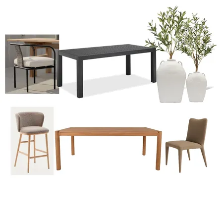 Outdoor Indoor dining and kitchen stools 2 bed / 2 living Interior Design Mood Board by Bronwynblue on Style Sourcebook