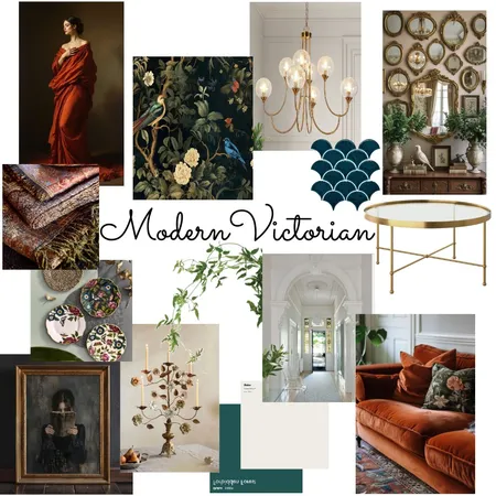 Modern Victorian Interior Design Mood Board by Finch and Fable on Style Sourcebook