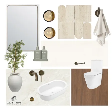 Elysian - Kids Powder Room Interior Design Mood Board by Cotter Builders on Style Sourcebook