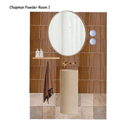 Chapman Powder Room 1 Interior Design Mood Board by Susan Conterno on Style Sourcebook