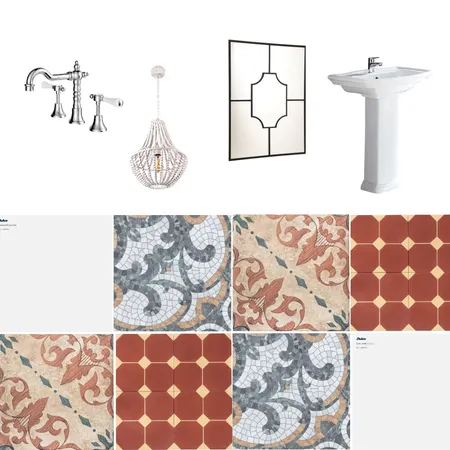 Italian Bathroom Interior Design Mood Board by Fienza on Style Sourcebook
