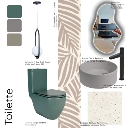Toilette Plaza Interior Design Mood Board by Sofía Podestá on Style Sourcebook