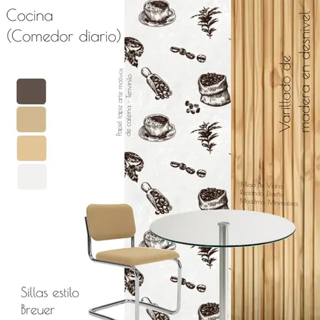 Cocina Comedor Diario 2 Interior Design Mood Board by Sofía Podestá on Style Sourcebook