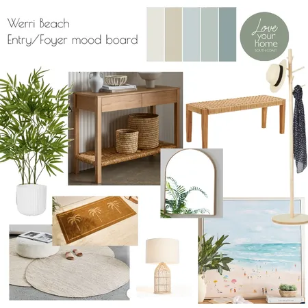 Entry and Foyer Werri Beach Interior Design Mood Board by Love Your Home South Coast on Style Sourcebook