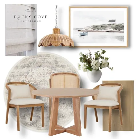 Leigh St. Dining. Opt 1 Interior Design Mood Board by Rocky Cove Interiors on Style Sourcebook