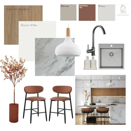 Regina St Kitchen Interior Design Mood Board by Evolve Creative Interiors on Style Sourcebook