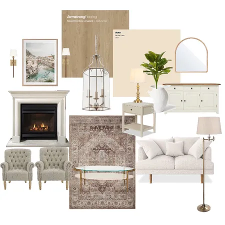 Traditional Living Room Interior Design Mood Board by C.sangervasi@gmail.com on Style Sourcebook