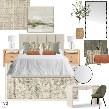 Upper Kedron Main Bedroom Interior Design Mood Board by Eliza Grace Interiors on Style Sourcebook