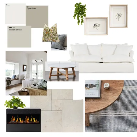 Moodboard - Living Room Interior Design Mood Board by calks7@hotmail.com on Style Sourcebook