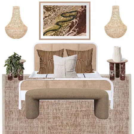bedroom Interior Design Mood Board by hauss of styling