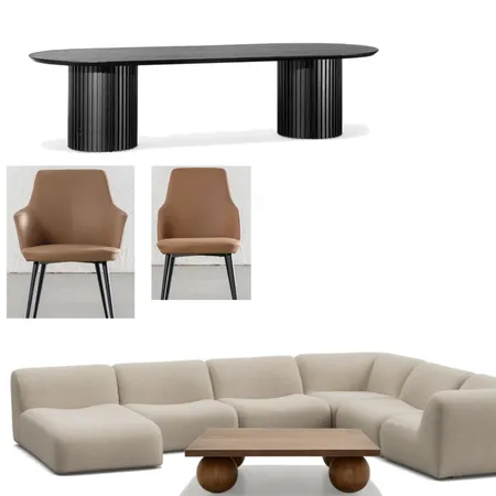 Dining / Living Room Interior Design Mood Board by jayne on Style Sourcebook