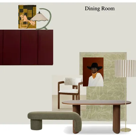 Dining Room Interior Design Mood Board by Marn + Lachie on Style Sourcebook