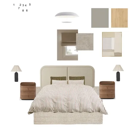 Guest bedroom Interior Design Mood Board by sami09 on Style Sourcebook