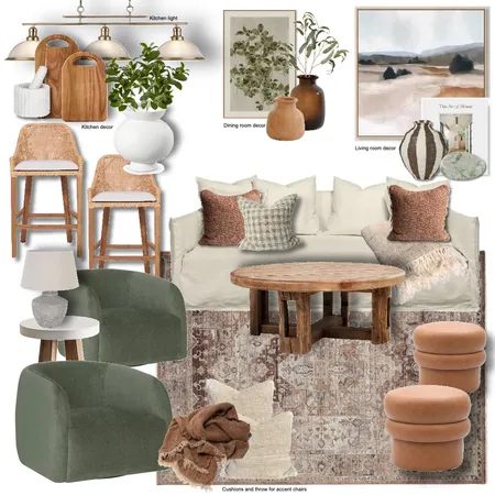 Mooloolah Living, dining Selection board Interior Design Mood Board by Manea Interior Design & Styling on Style Sourcebook