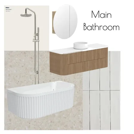 Main Bathroom Interior Design Mood Board by Thehomelyhub on Style Sourcebook