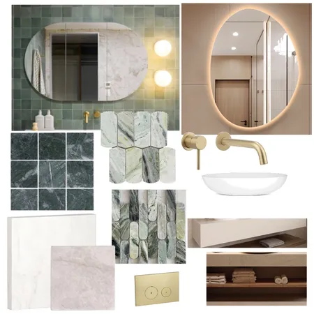 Powder room Interior Design Mood Board by madelineg on Style Sourcebook