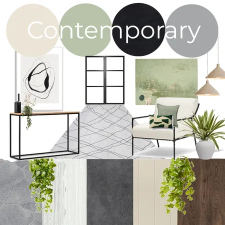 Contemporary Style Board Interior Design Mood Board by zoelwil on Style Sourcebook