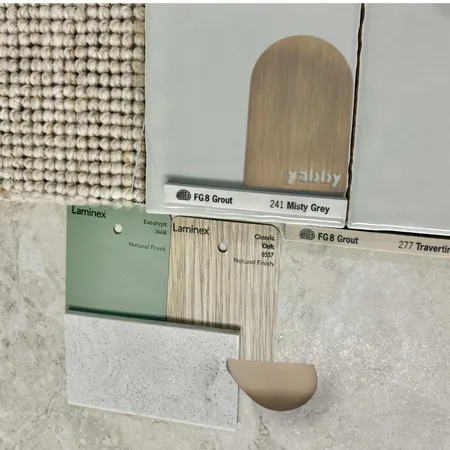 Bonnie Wood Flat Lay Interior Design Mood Board by Focal Point Interior Design on Style Sourcebook