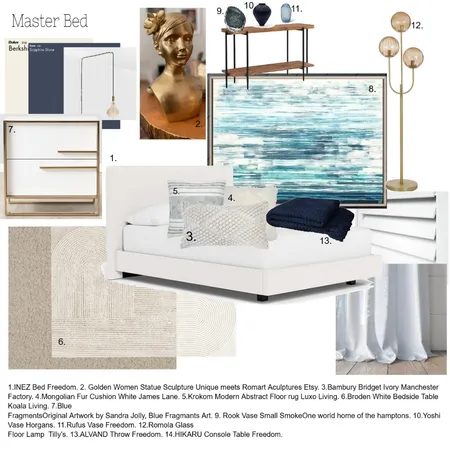 master bed Mod 9 complete Interior Design Mood Board by Pink_trm@hotmail.com on Style Sourcebook