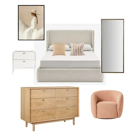 Stylish Main Bedroom Interior Design Mood Board by MEL MAR DESIGN on Style Sourcebook