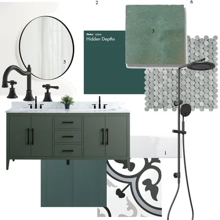 big bathroom Interior Design Mood Board by joud.s on Style Sourcebook