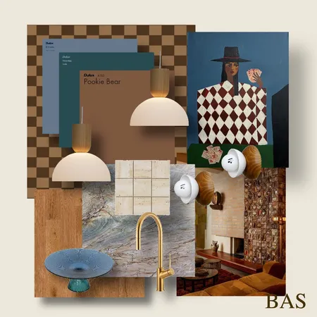 Mid Century Kitchen Interior Design Mood Board by bethsavilledesigns on Style Sourcebook