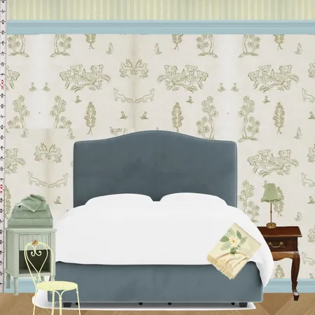 Guest Room Interior Design Mood Board by dl2407 on Style Sourcebook