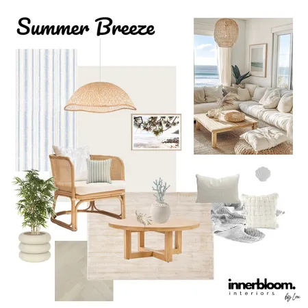 Summer Breeze Interior Design Mood Board by Innerbloom Interiors on Style Sourcebook