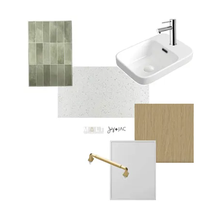 North Road Powder Room Interior Design Mood Board by Jas and Jac on Style Sourcebook