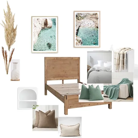 Upstairs queen bedroom Interior Design Mood Board by Design3366 on Style Sourcebook