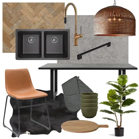 Loft & Lodge ft. Grigio Stone Interior Design Mood Board by SilkSurface on Style Sourcebook