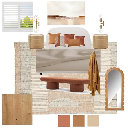 Bedroom Sample Board Interior Design Mood Board by Hoda Nozari on Style Sourcebook