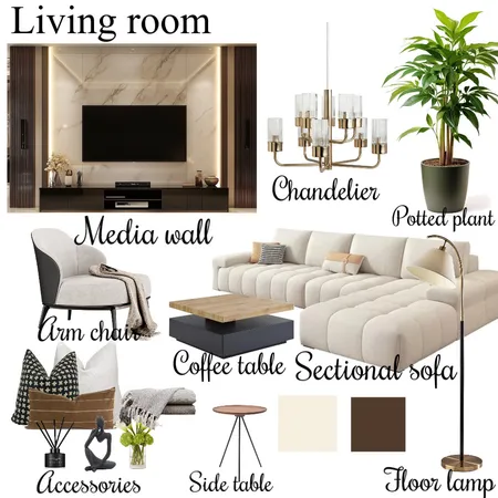 living room Interior Design Mood Board by kehindeh052@gmail.com on Style Sourcebook