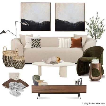Living Room - 93 on New Interior Design Mood Board by Paballo on Style Sourcebook