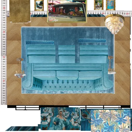 Cinema Interior Design Mood Board by dl2407 on Style Sourcebook