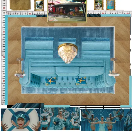 Cinema Interior Design Mood Board by dl2407 on Style Sourcebook