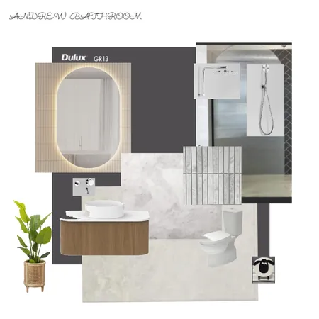 Andrew Bathroom Interior Design Mood Board by Lorna B on Style Sourcebook