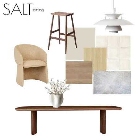 SALT dining Interior Design Mood Board by Gather & Place on Style Sourcebook