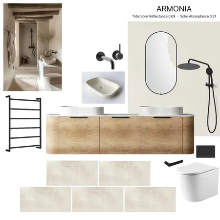 The Manse Ensuite Interior Design Mood Board by BRAVE SPACE interiors on Style Sourcebook