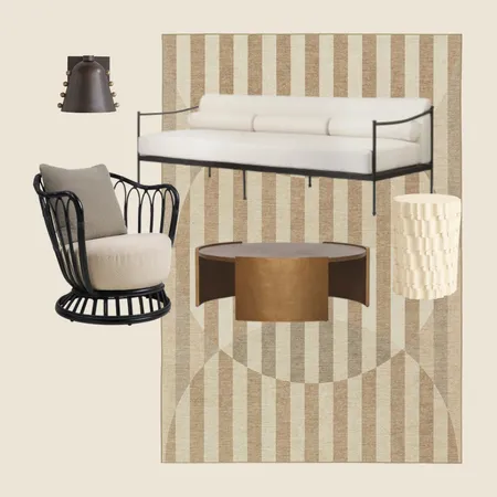 Monochromatic Contemporary Outdoor Lounge by Janelle Interior Design Mood Board by Miss Amara on Style Sourcebook