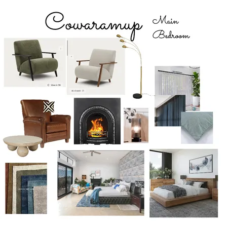 Cowaramup Main Bedroom Interior Design Mood Board by Sippe on Style Sourcebook