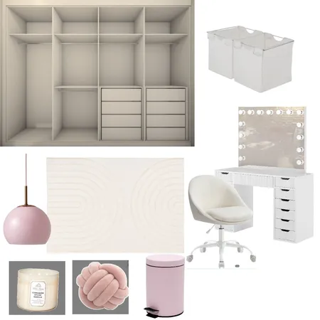חדר ארונות Interior Design Mood Board by Nermin on Style Sourcebook