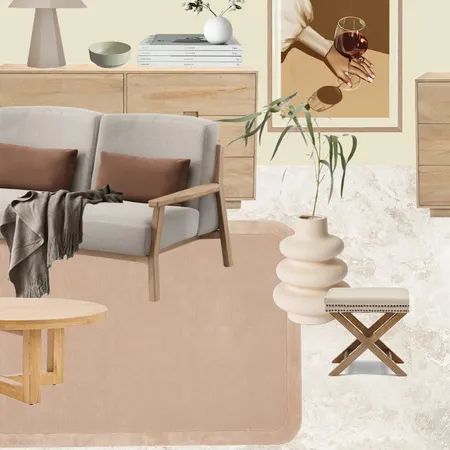 Hugo Nude Rug Interior Design Mood Board by Rug Culture on Style Sourcebook