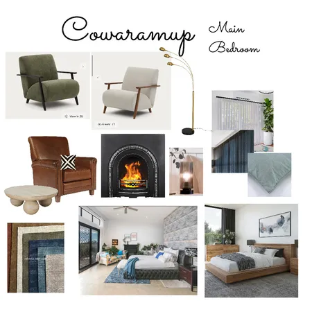 Cowaramup Main Bedroom Interior Design Mood Board by Sippe on Style Sourcebook