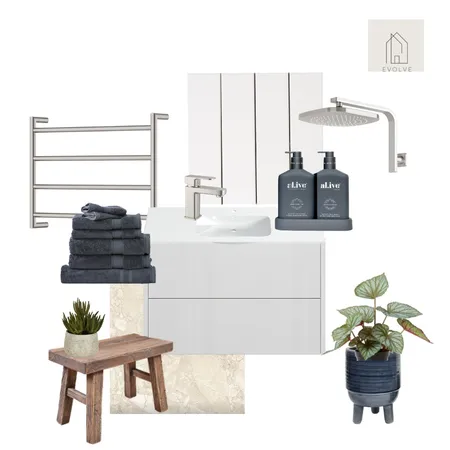 Amundsen Cottage Bathroom Interior Design Mood Board by Evolve Creative Interiors on Style Sourcebook