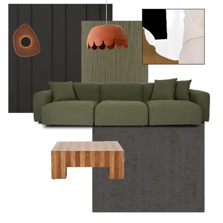 Moody Living Interior Design Mood Board by Capra Designs on Style Sourcebook
