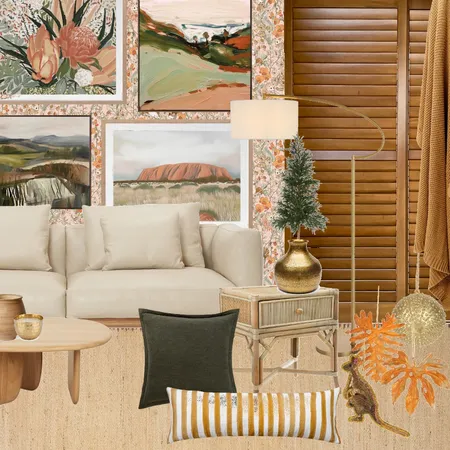 Aussie Holiday Living Room Interior Design Mood Board by Urban Road on Style Sourcebook