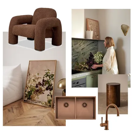 Copper/brown Interior Design Mood Board by Austin Bloom
