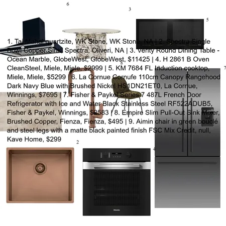 DCE project Kitchen moodboard Interior Design Mood Board by ashley.ibarburu@gmail.com on Style Sourcebook