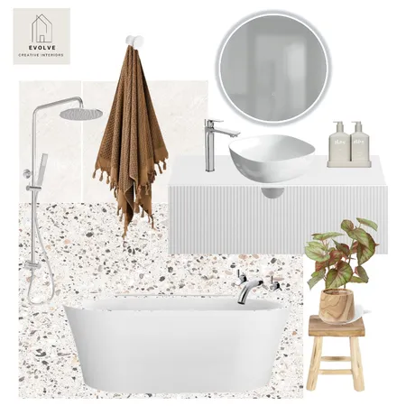 Adina St bathroom Interior Design Mood Board by Evolve Creative Interiors on Style Sourcebook